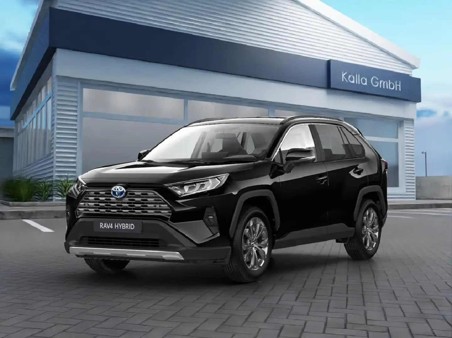 Toyota RAV 4 4 2.5 Hybrid Teamplayer *LED, NAVI, ALARM Noir - 1