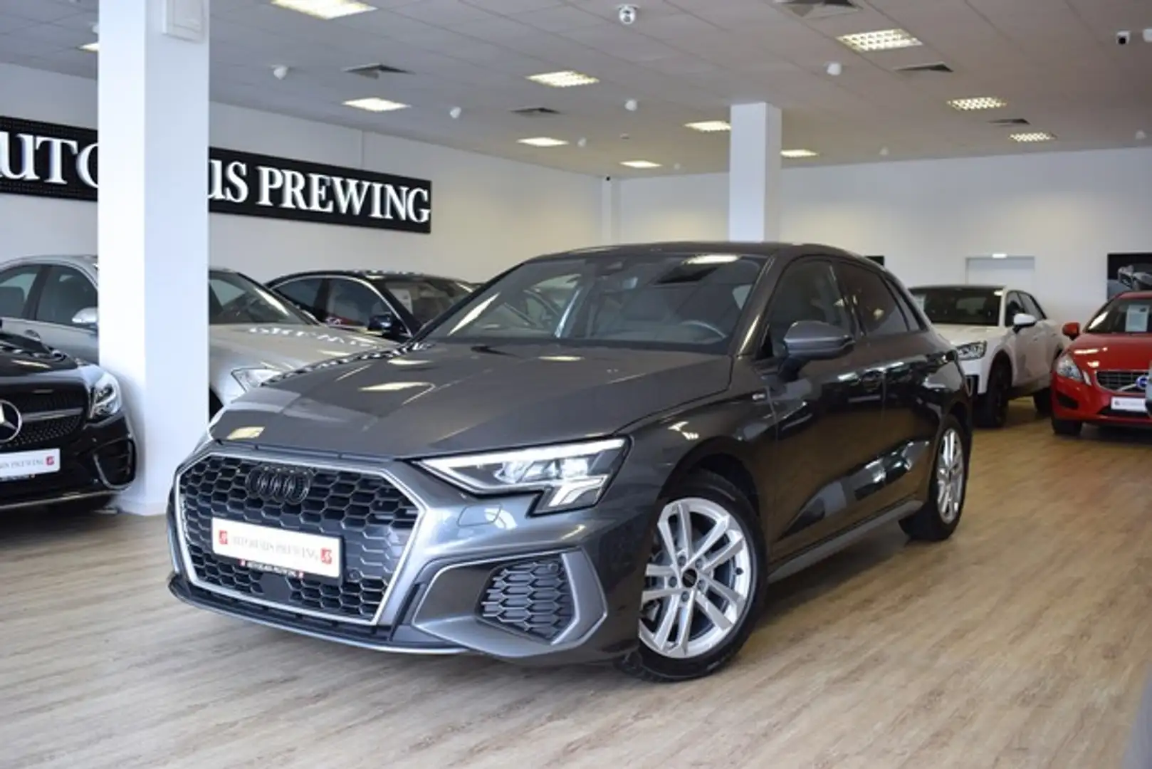 Audi A3 Sportback 35 TFSI S LINE/PANO/MTL.RATE 238,- Gris - 1