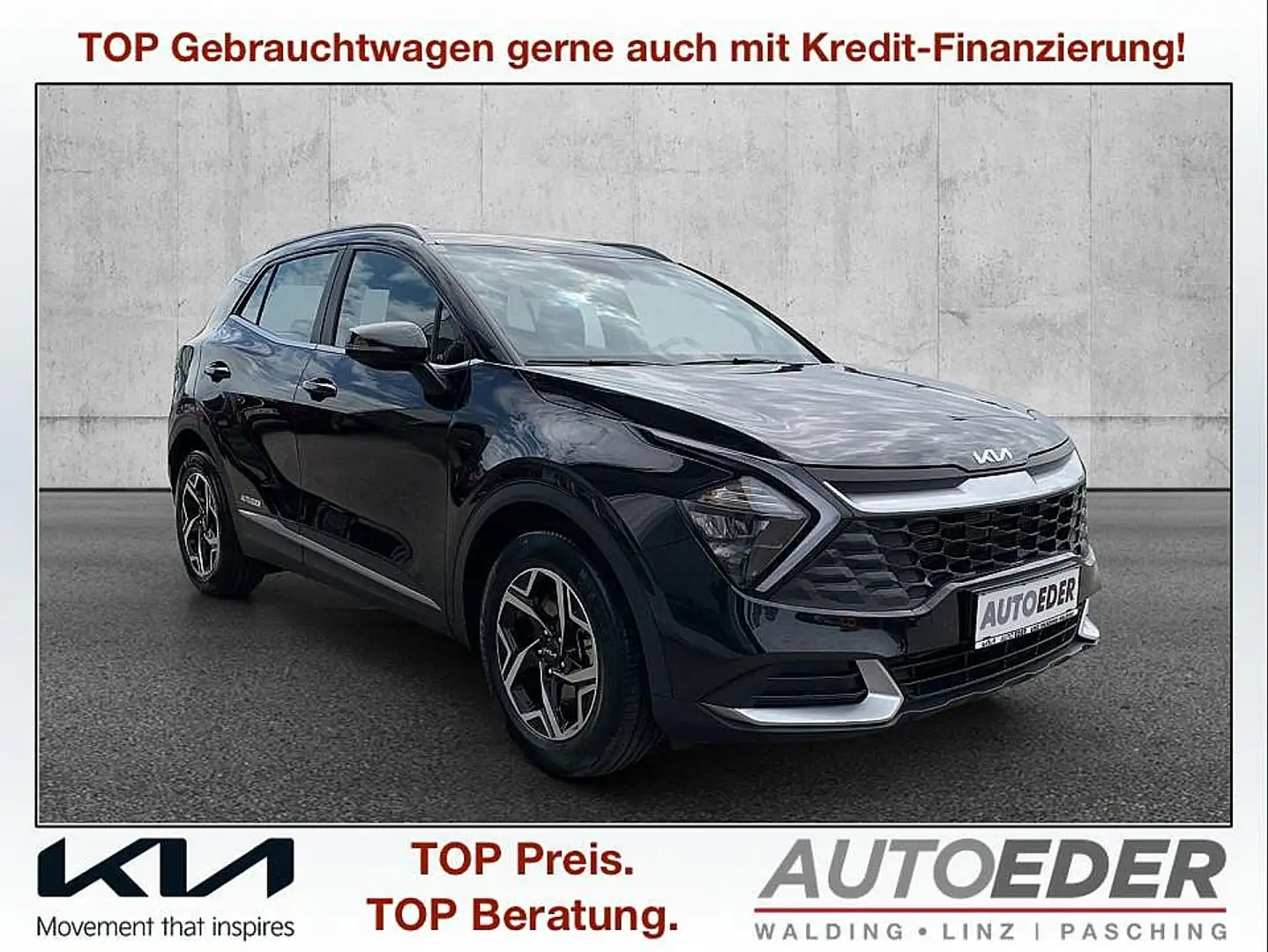 Kia Sportage 1,6 TGDI Silber Nero - 1