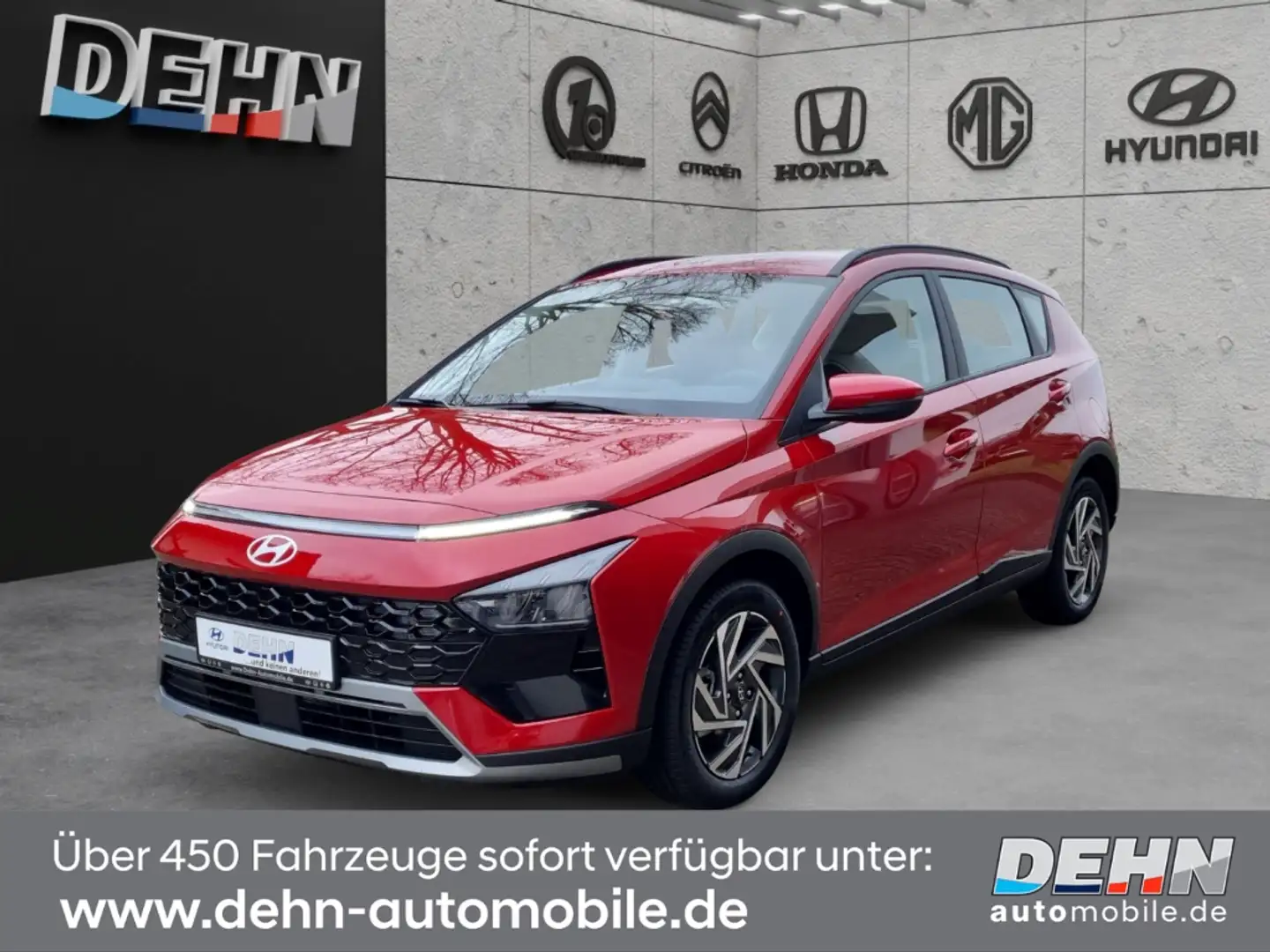 Hyundai BAYON Trend Mj25 7-DCT 1.0 T-GDi Navi-/LED-/Komfort-Pake Rood - 2