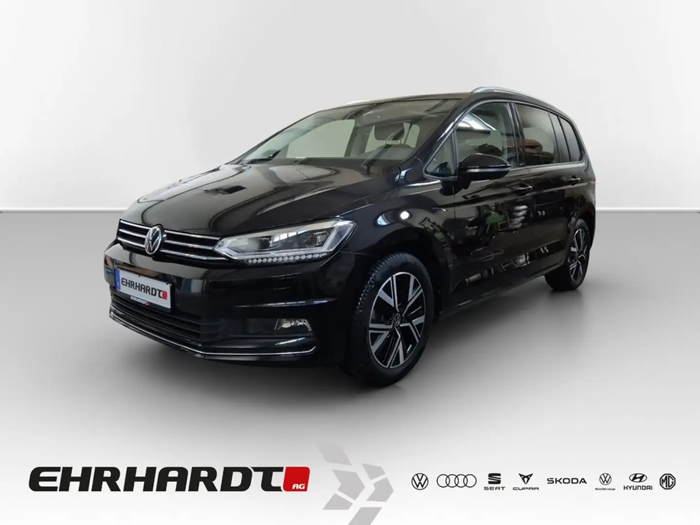 Volkswagen Touran 1.5 TSI ACT DSG Active AHK*PANO*LED*ACC*SHZ*NAV... Schwarz - 1