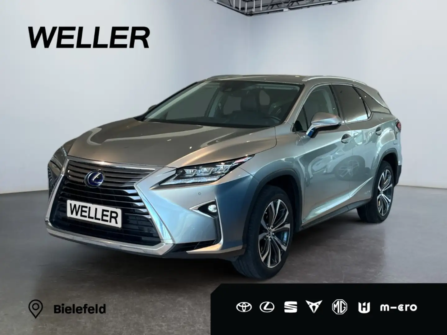 Lexus RX 450h L Executive Line *HUD*Navi*LED*CAM*SHZ* Plateado - 1