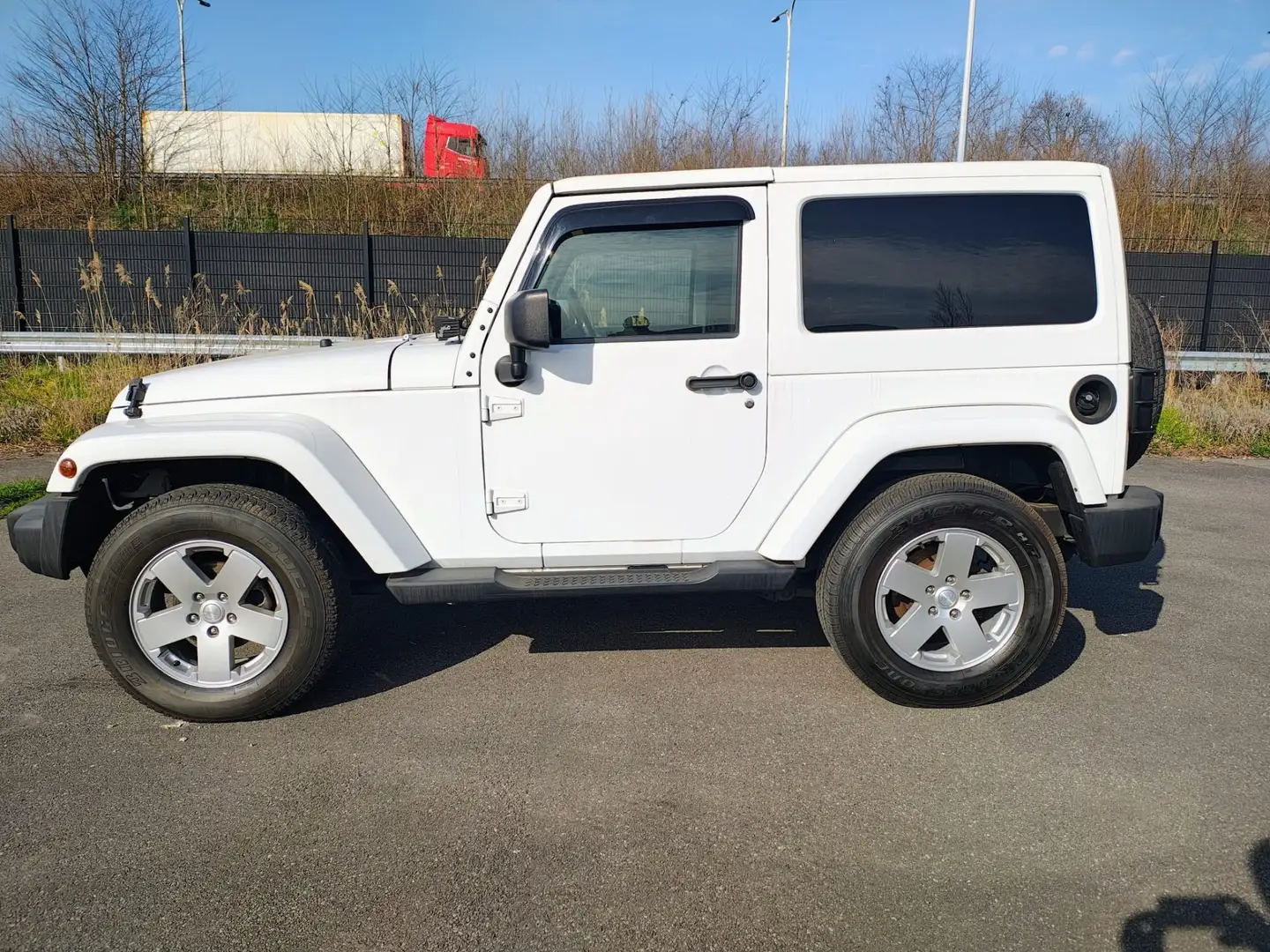 Jeep Wrangler 2.8 CRD. LICHTE VRACHT. T - ROOF. Blanc - 2