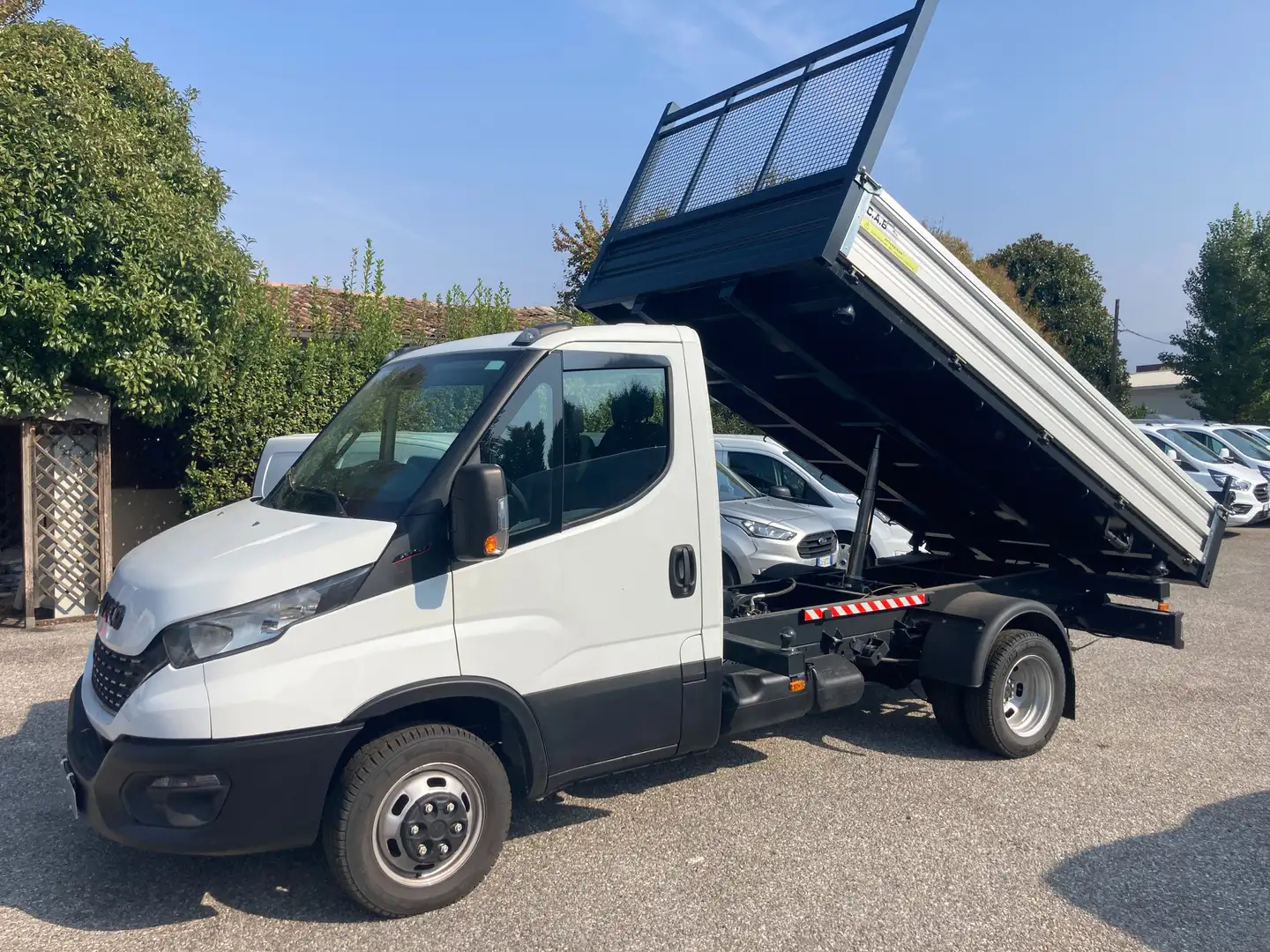 Iveco Daily 35 C 180 - RIBALTABILE NUOVO 3.50 MT Blanc - 2