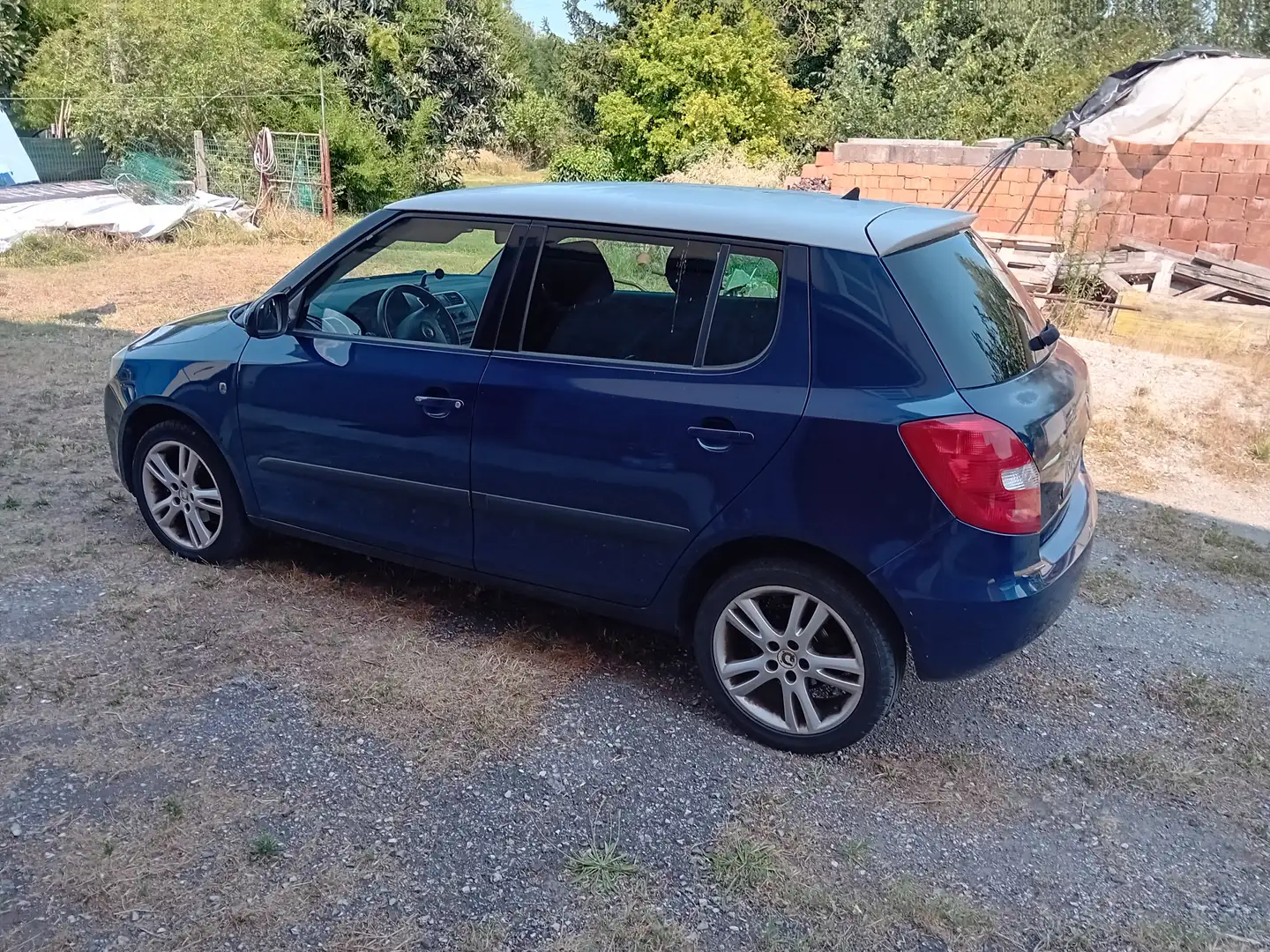 Skoda Fabia Fabia II 2007 Berlina 1.4 Comfort Blu/Azzurro - 2