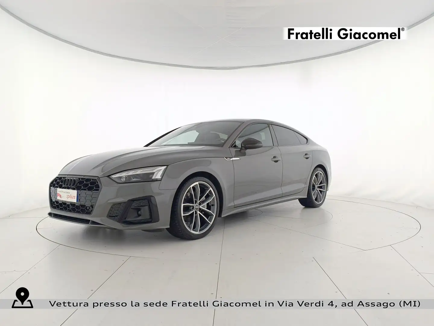 Audi A5 sportback 40 2.0 tdi mhev s line edition 204cv s-t Grigio - 1