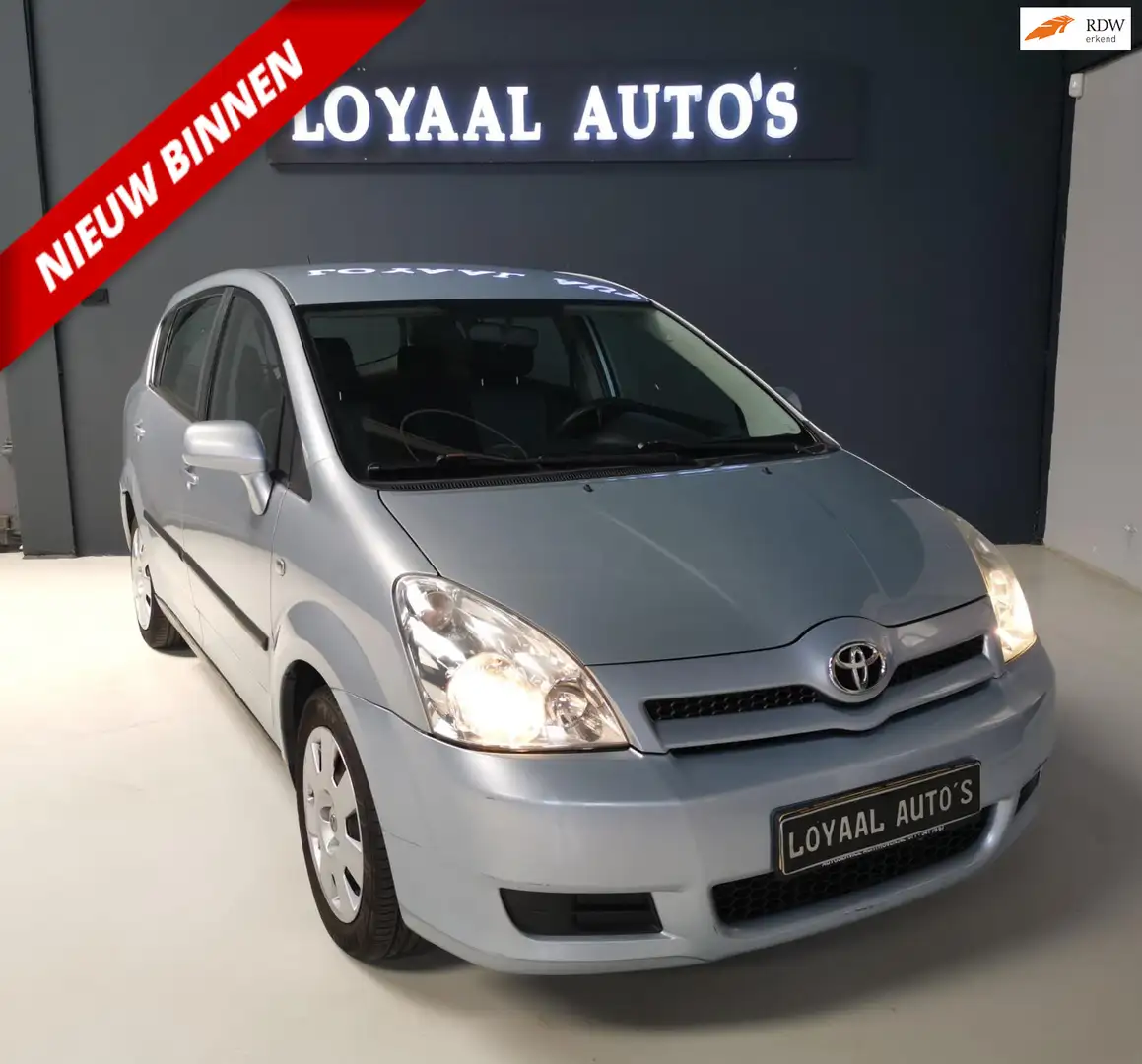 Toyota Corolla Verso 1.6 VVT-i Terra export auto Blauw - 1