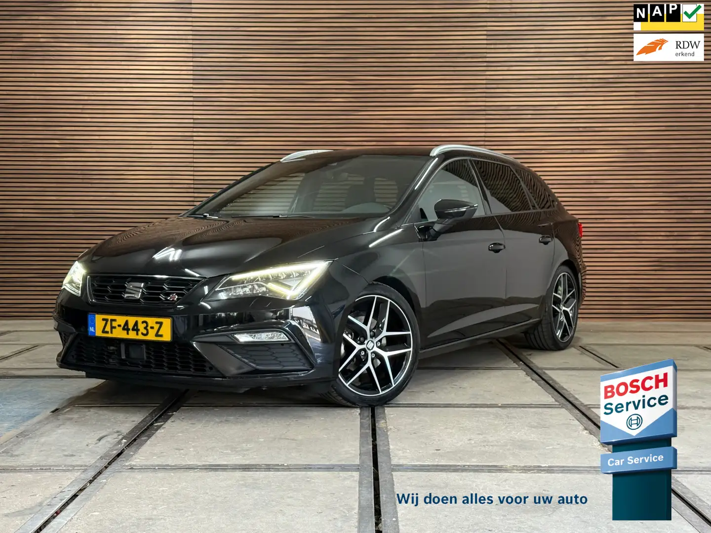 SEAT Leon ST 1.5 TSI FR Business Intense Automaat | Beats | Zwart - 1