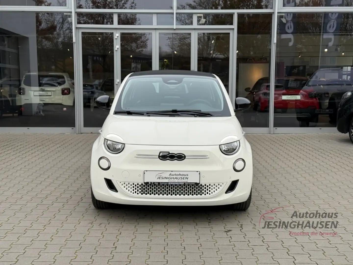 Fiat 500e Red+Klimaaut.+Rückfahrkam.+Sitzheizung Weiß - 2