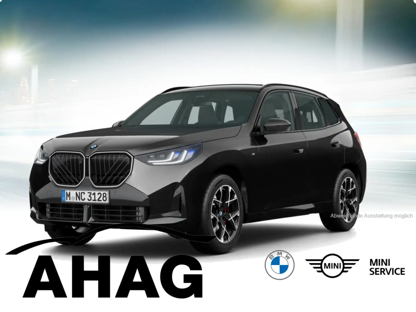 BMW X3 xDrive20d AT M Sportpaket Panorama Klimaaut. Schwarz - 2