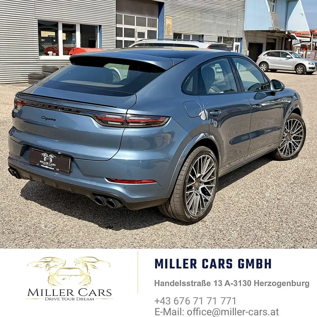 Porsche Cayenne Coupe E-Hybrid OPF **APROVED**Vollausstattung** Blau - 1