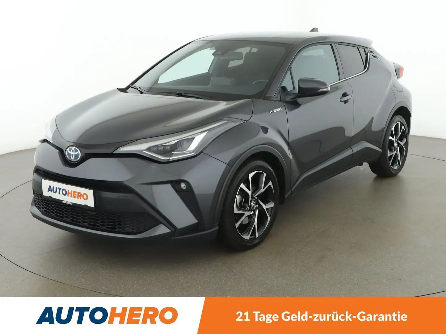 Toyota C-HR 1.8 Hybrid LUB Aut. *LED*ACC*CAM*SPUR*SHZ*BT* Grau - 1