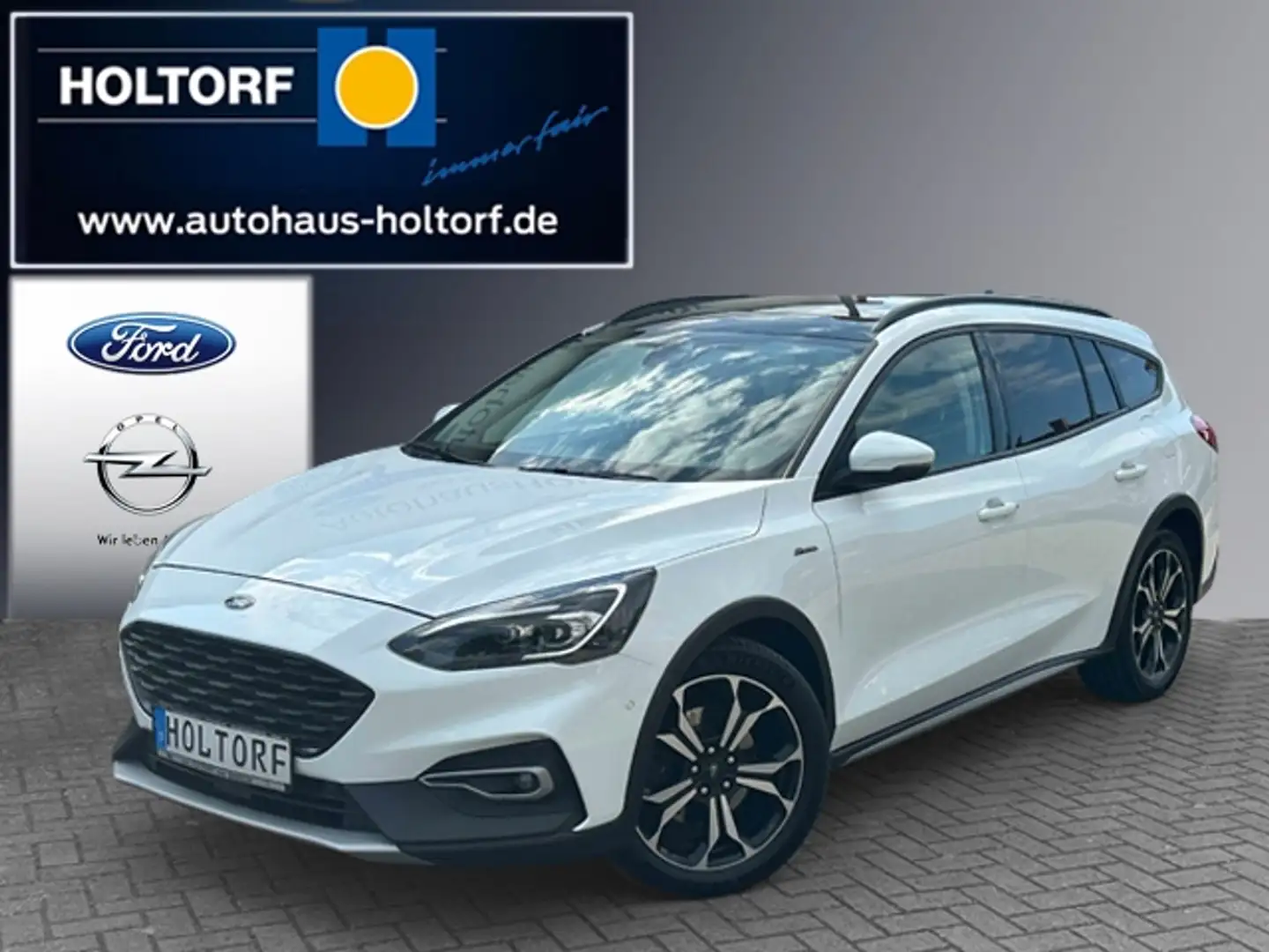 Ford Focus Turnier Active KLIMA LED NAVI Wit - 1