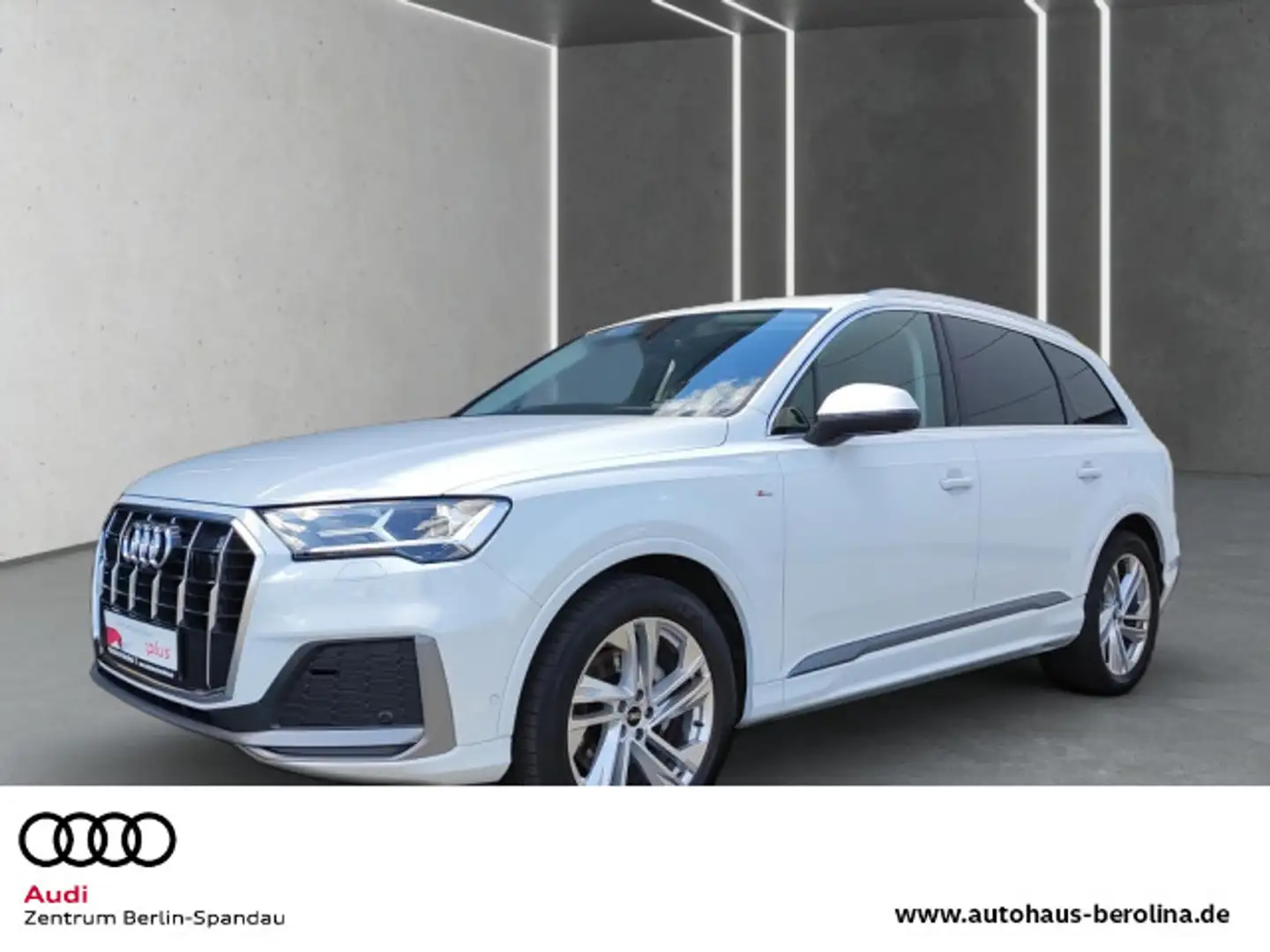 Audi Q7 50 TDI qu. S line tiptronic *StdHz*HuD*360°* Weiß - 1