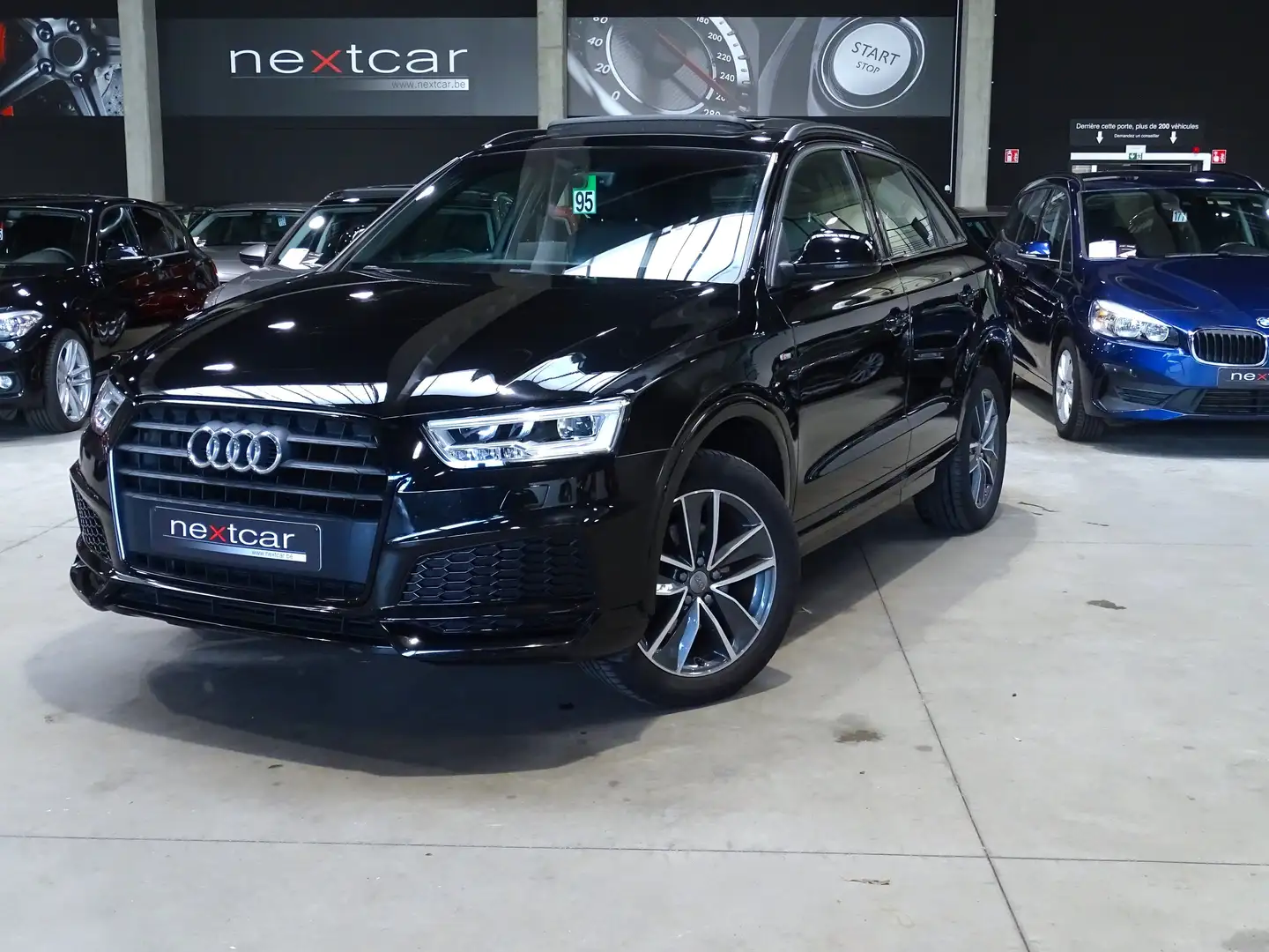 Audi Q3 1.4TFSI SLINE STronic *XENON-CUIR-TOIT PANO-NAVI* Nero - 1