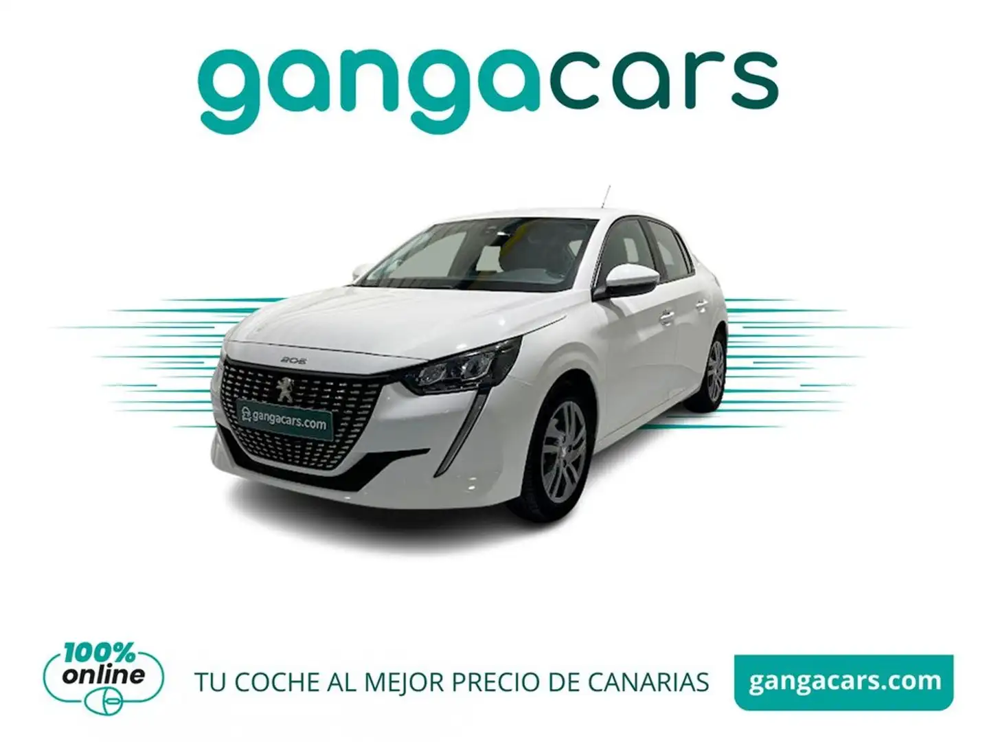 Peugeot 208 PureTech 73kW (100CV) Active Pack Weiß - 1