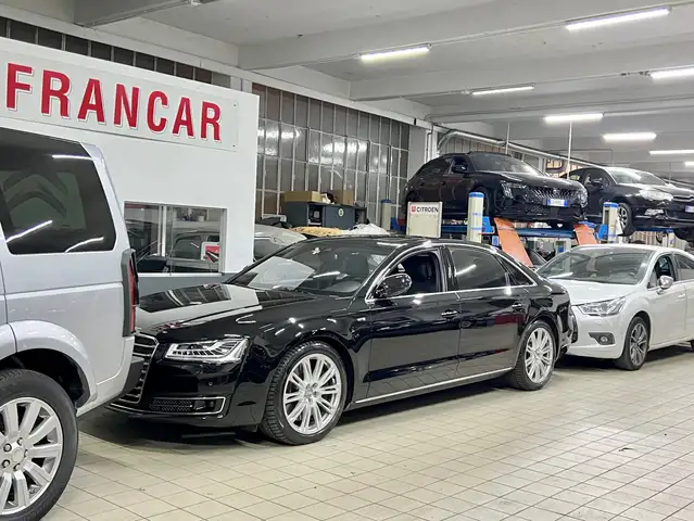 Audi A8 L 6.3 W12 FSi 500cv Quattro Tiptronic8 Euro6 Lunga 1 PROPRIETARIO-UFFICIALE ITALIA-SEDILI POST COMFORT-NIGHT VISION-BOSE