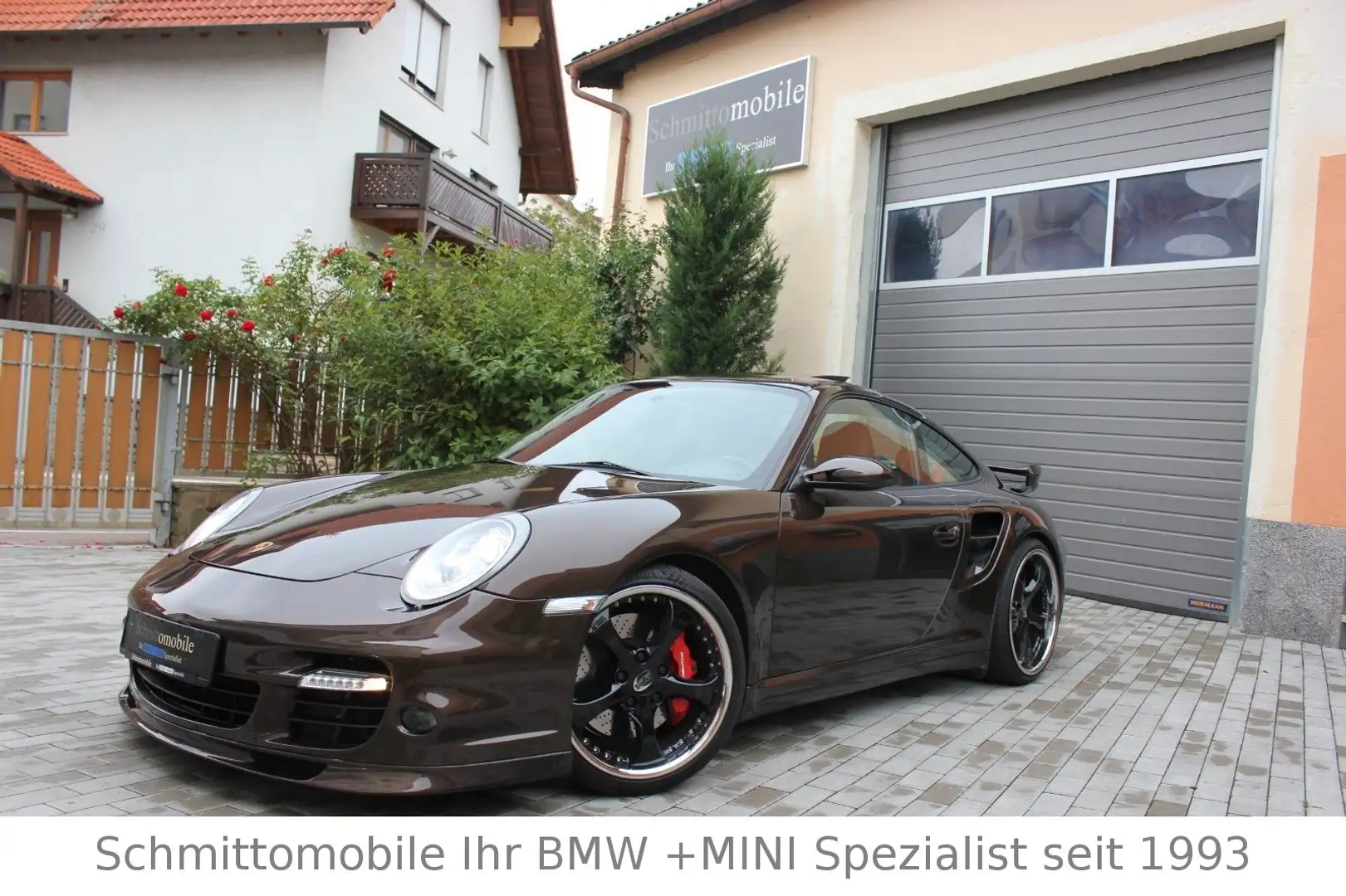 Porsche 997 911  Turbo,Aero Kit Turbo, Top Optik und Umbau Braun - 2