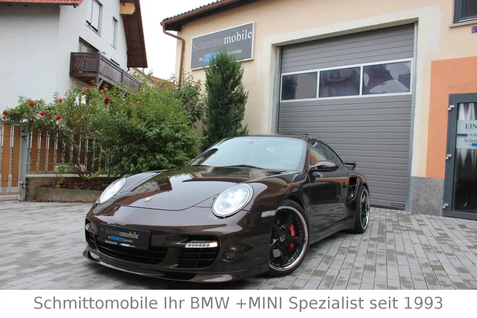 Porsche 997 911  Turbo,Aero Kit Turbo, Top Optik und Umbau Braun - 1