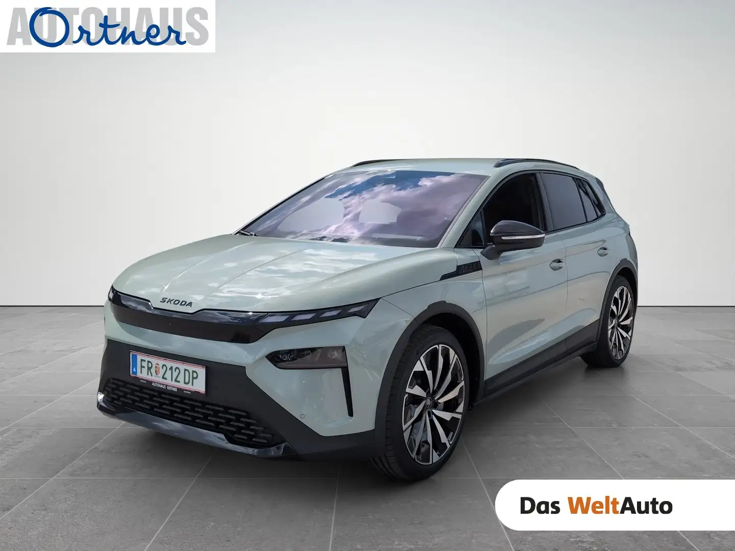 Skoda Elroq Sportline 85 Grün - 1