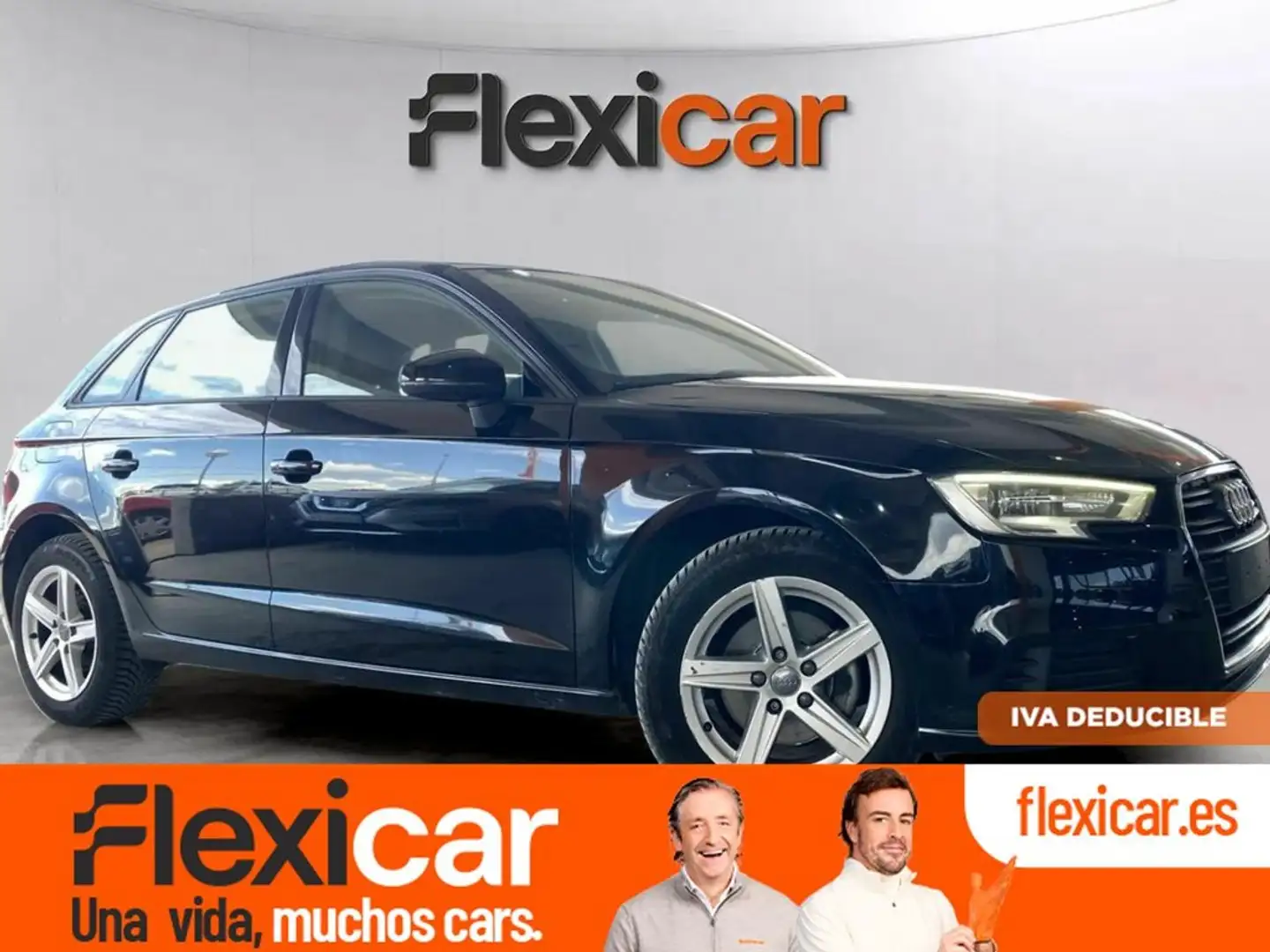 Audi A3 1.6 TDI S tronic Negro - 1