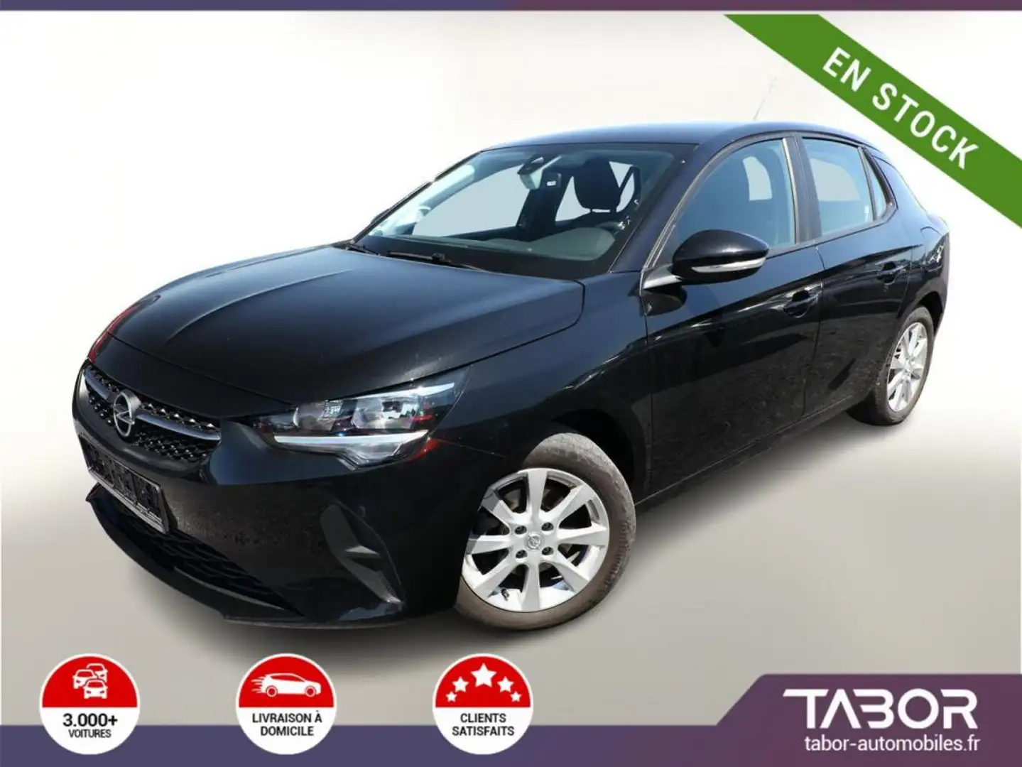 Opel Corsa F 1.2 100 Edition Radars Clima 16p Noir - 1