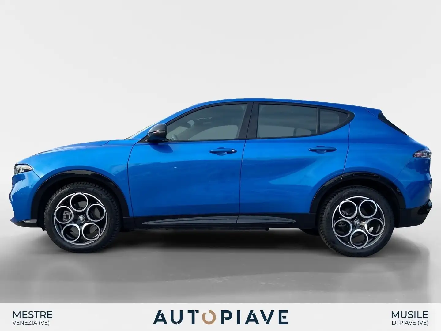 Alfa Romeo Tonale Tonale 1.6 diesel 130 CV TCT6 Sprint Tetto, pelle Blauw - 2