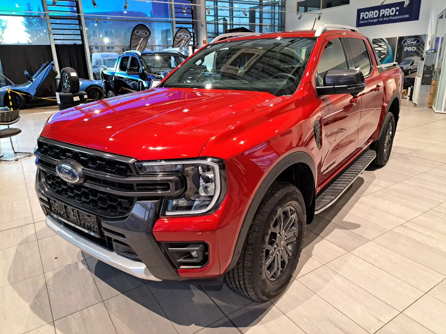 Ford Ranger 2.0 DK 4WD Wildtrak Gar. 60/100tkm LED AHK Rot - 2