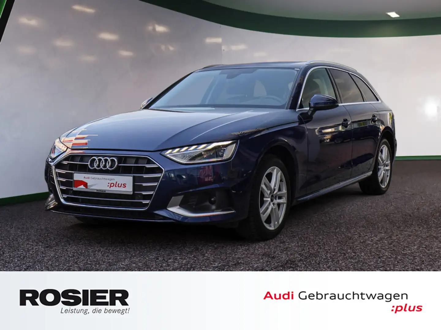 Audi A4 Blau - 1