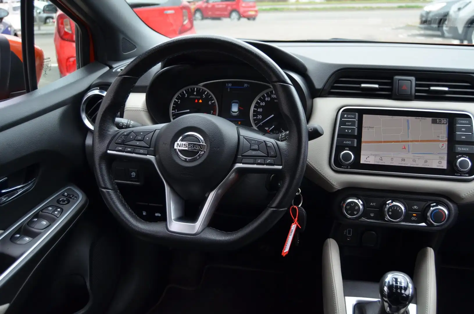 Nissan Micra 1.0 IG-T N-Connecta|101PK|PDC+CAMERA|NAVI|CARPLAY| Oranžová - 2