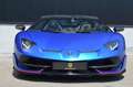 Lamborghini Aventador SVJ Roadster 770 HP !! 1 HAND !! AD PERSONAM !! Bleu - thumbnail 4