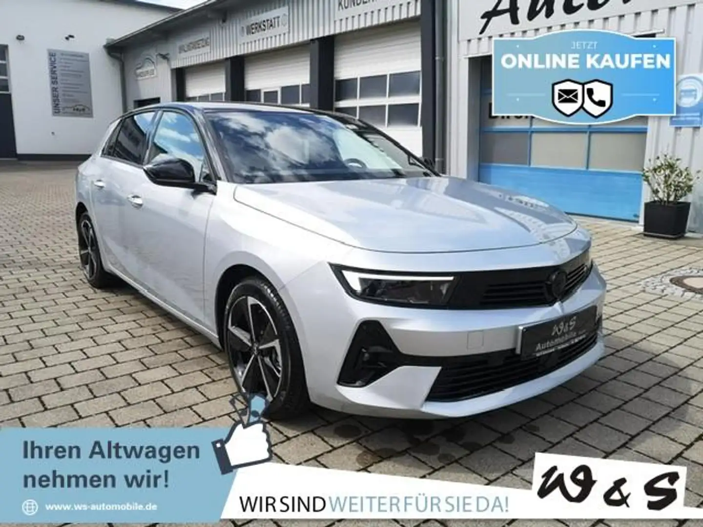Opel Astra L Lim. 1.2 Turbo Autom. GS Line *360°*LED* Silber - 1