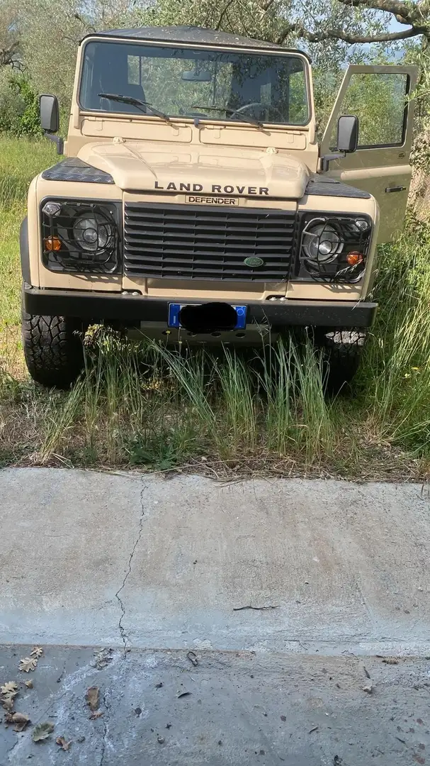 Land Rover Defender 90 2.5 td Soft Top Beige - 1