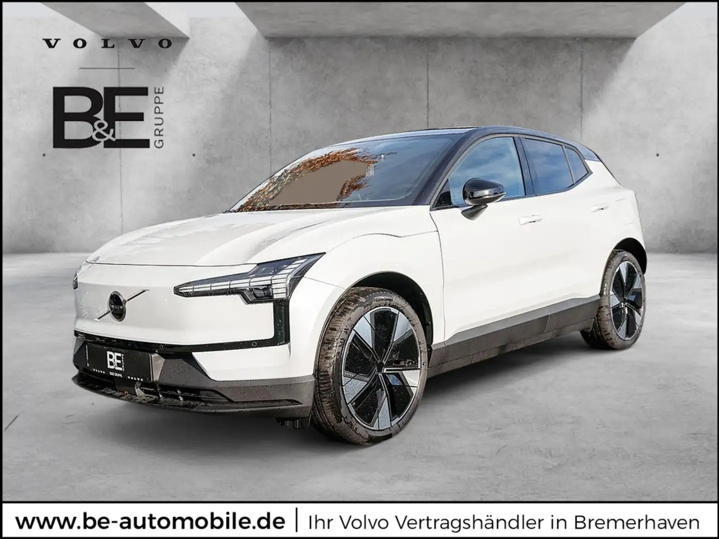 Volvo EX30 Plus AWD Performance Pure Electric H/K Weiß - 1