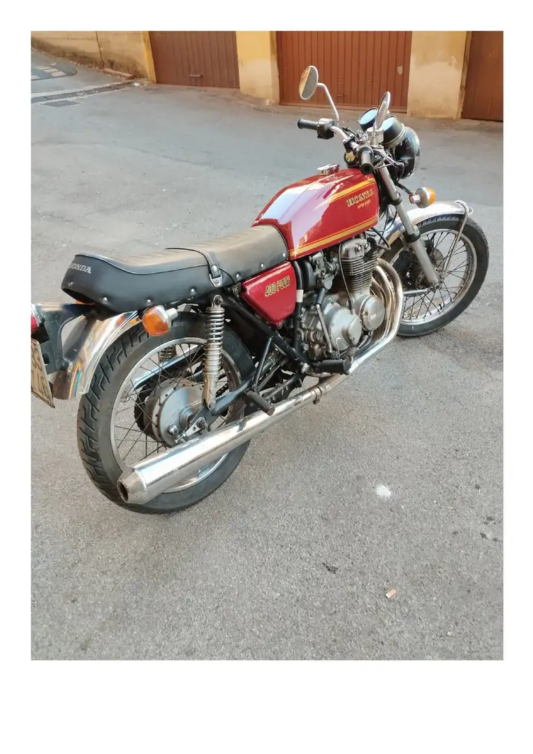 Honda CB 400 four super sport Roşu - 1