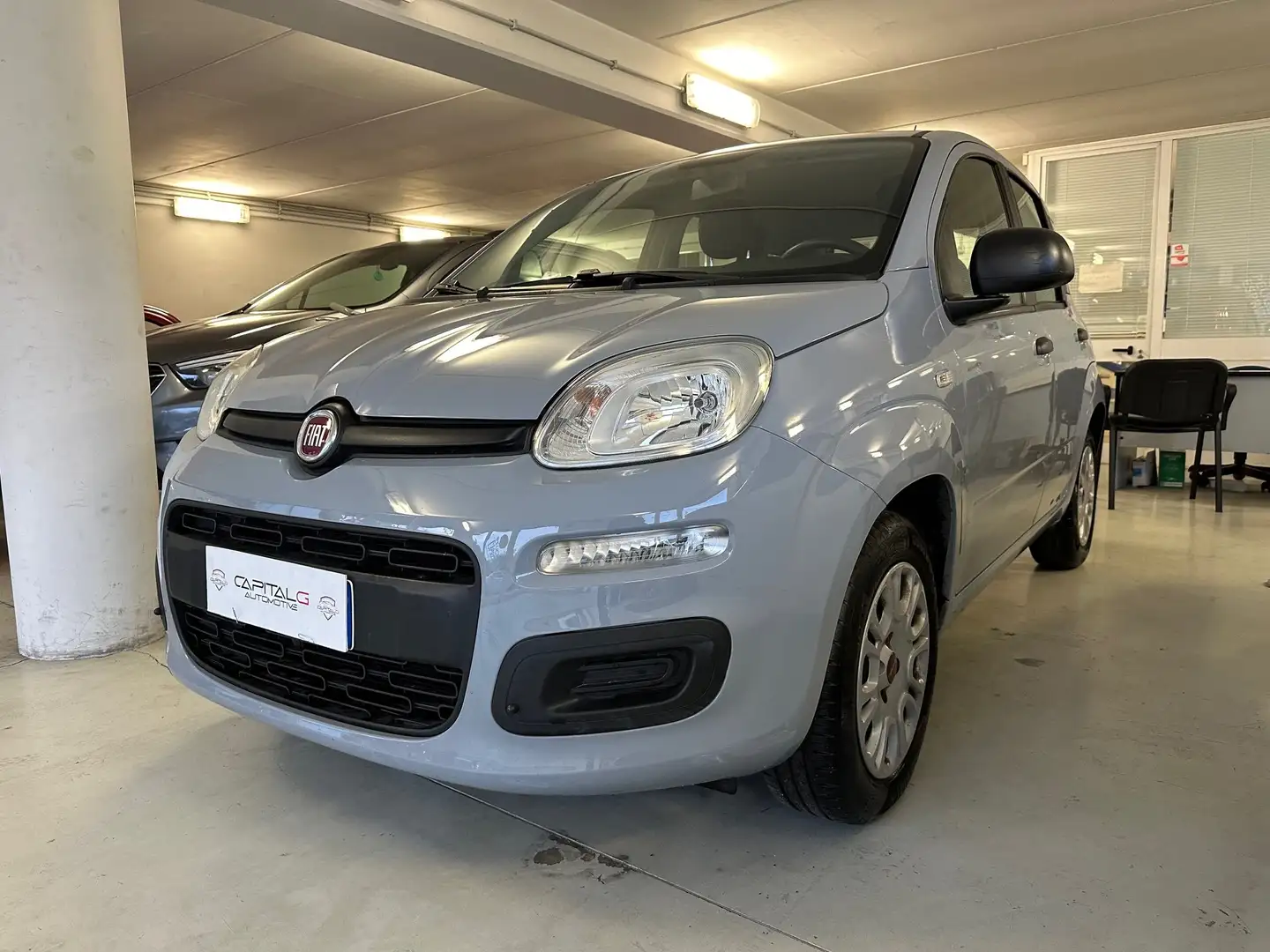 Fiat Panda 1.2CC 69CV OK NEOPAT KM CERT ITALIANA Plateado - 1