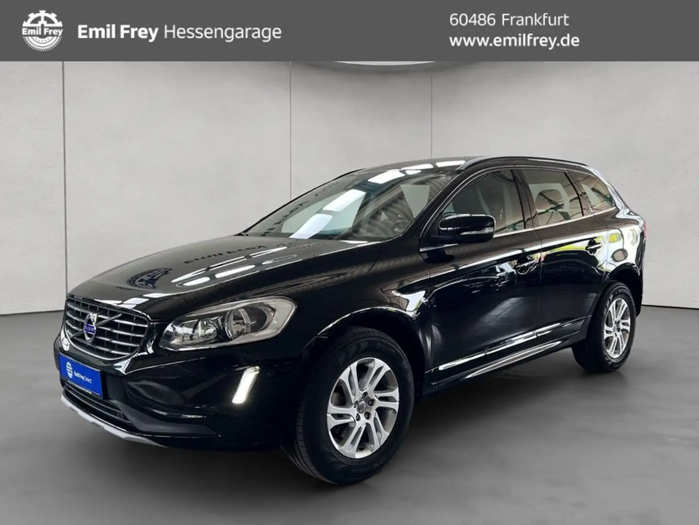 Volvo XC60 XC60 D4 Momentum Aut Leder Navi PDCv+h Sensus-Conn Schwarz - 1