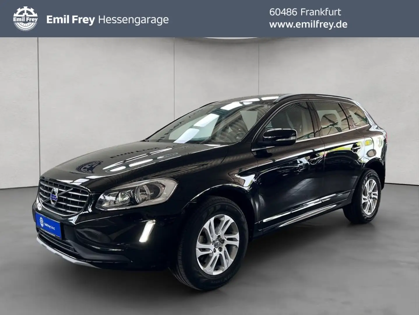 Volvo XC60 XC60 D4 Momentum Aut Leder Navi PDCv+h Sensus-Conn Schwarz - 1