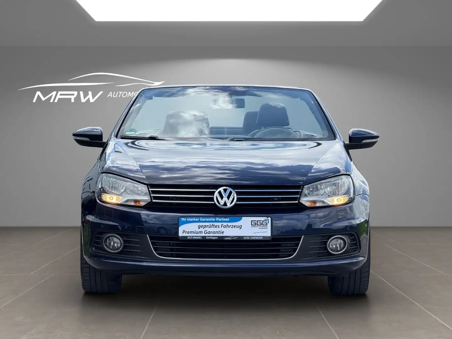 Volkswagen Eos 2.0 CHIGAGO LEDER NAVI PDC 8FACH KEIN ROST Kék - 2