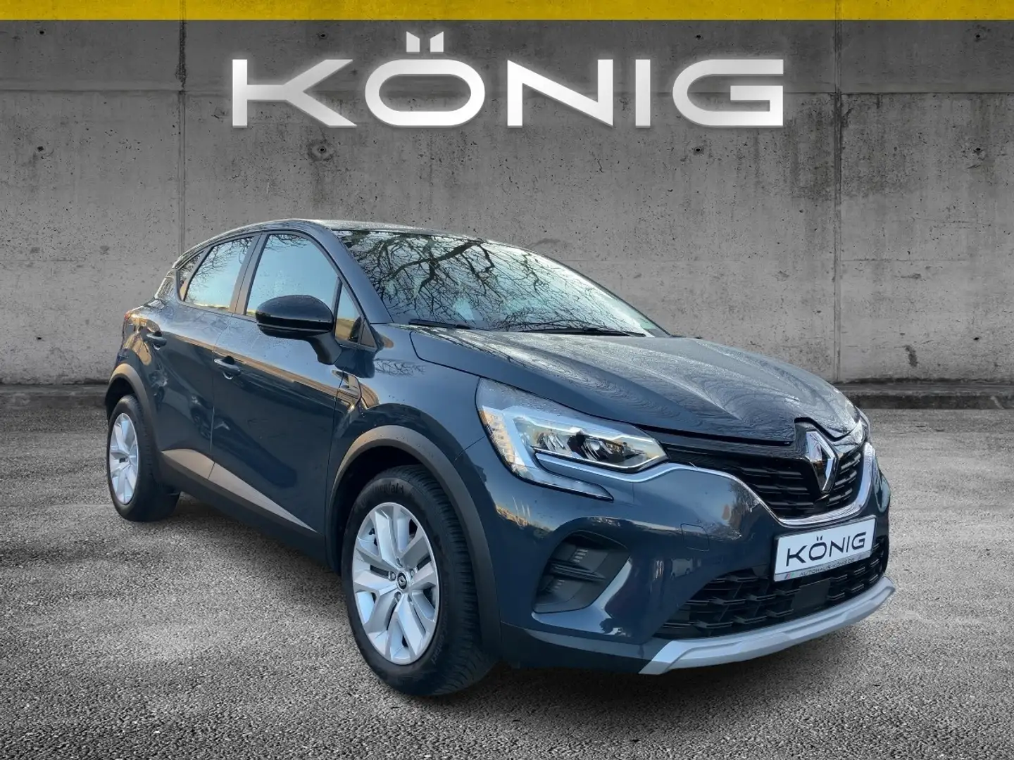 Renault Captur 1.0 TCe 90 EQUILIBRE KLIMA*NAVI*Tempomat Blau - 2