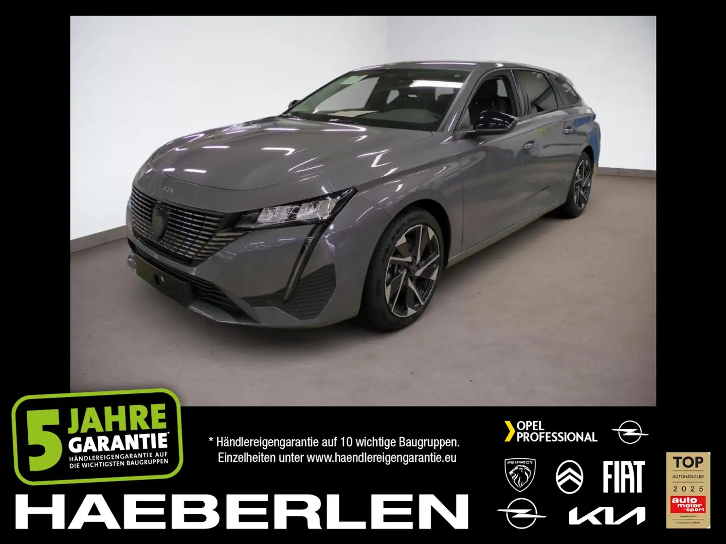 Peugeot 308 1.2 PureTech 130 SW Allure LED+Navi+SHZ+Kam. Grijs - 1