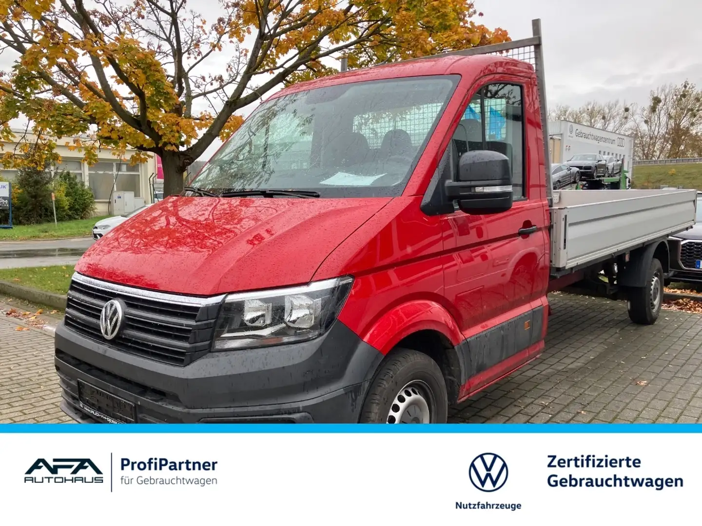 Volkswagen Crafter 35 Pritsche EK 2.0 TDI lang Autom.*Klima Rouge - 1