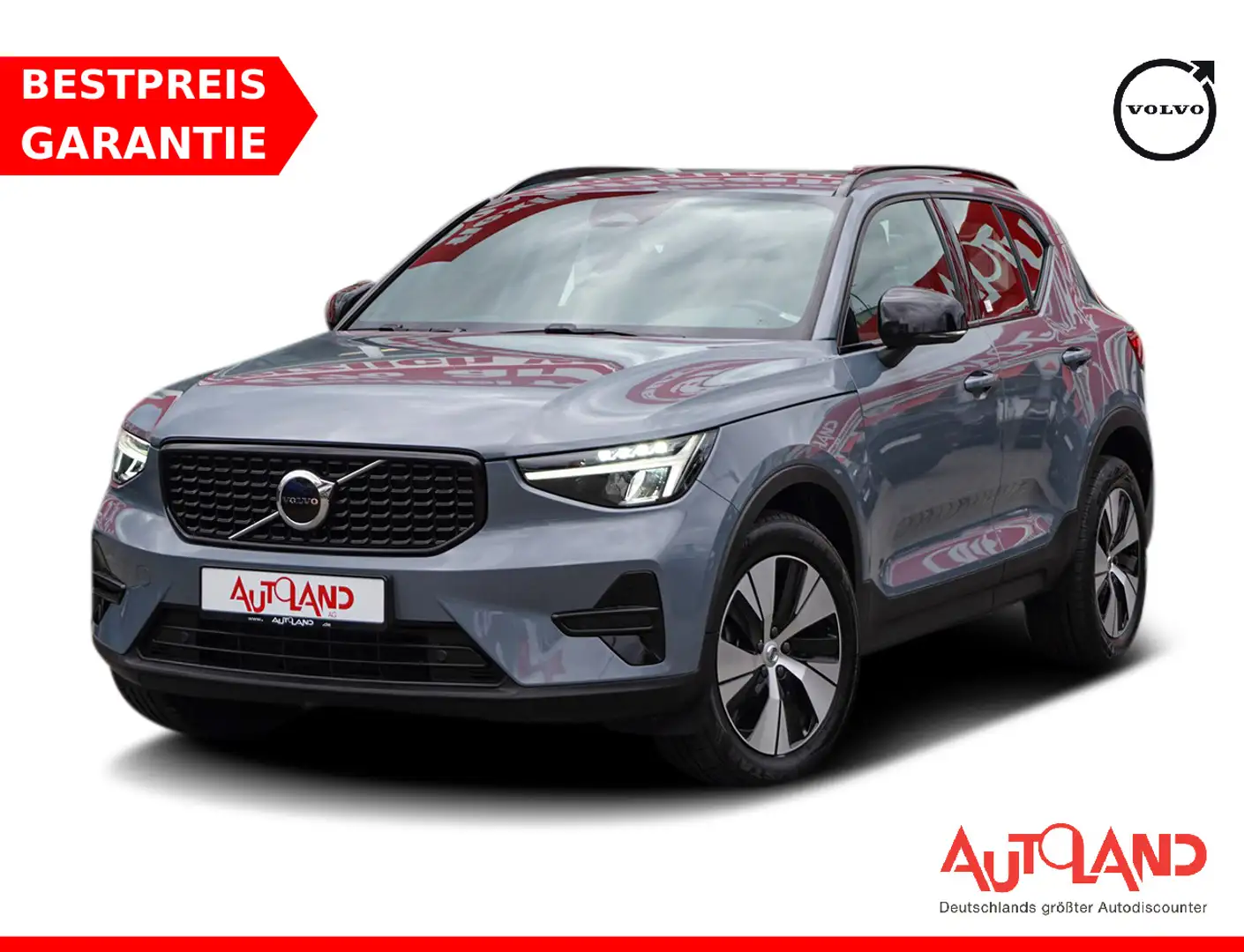 Volvo XC40 2.0 Black Edition Aut. LED Navi Kamera Grijs - 1