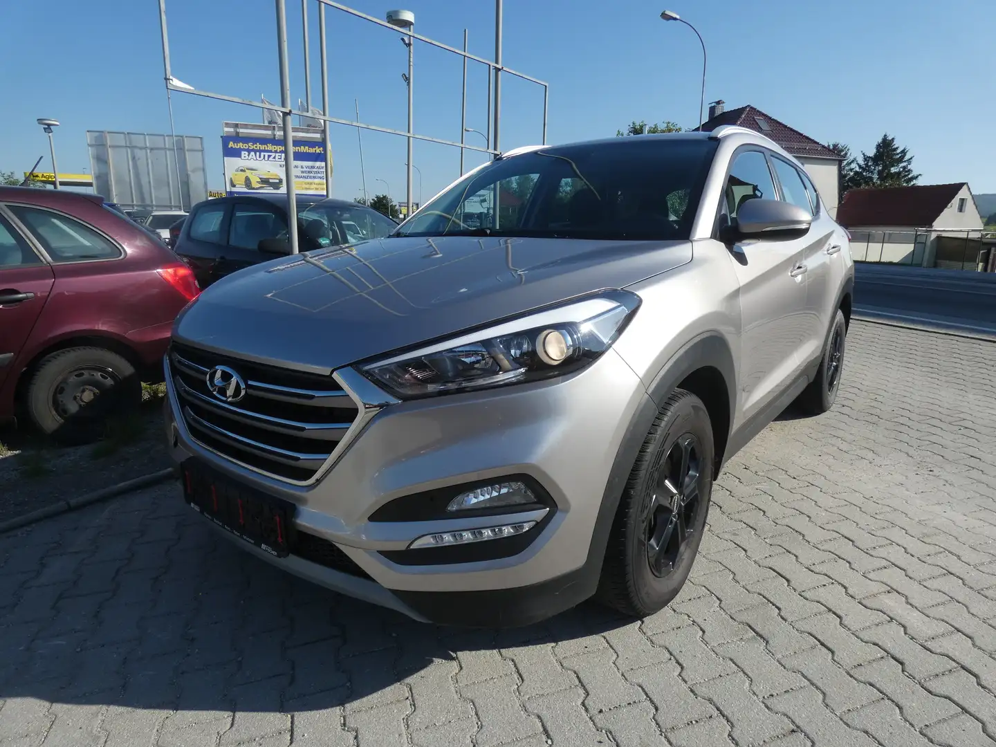Hyundai TUCSON Premium 4x4 Automatik  Standheizung Sitzh.HU,AUneu Beige - 1