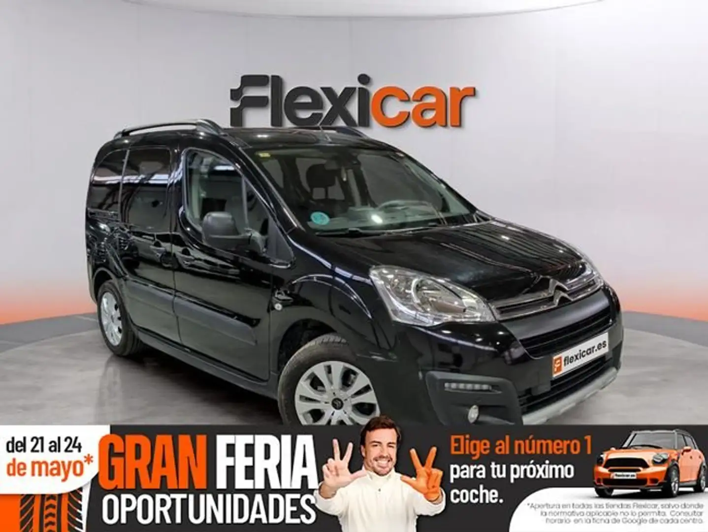 Citroen Berlingo Combi Puretech S&S Talla M Feel 110 Negro - 1