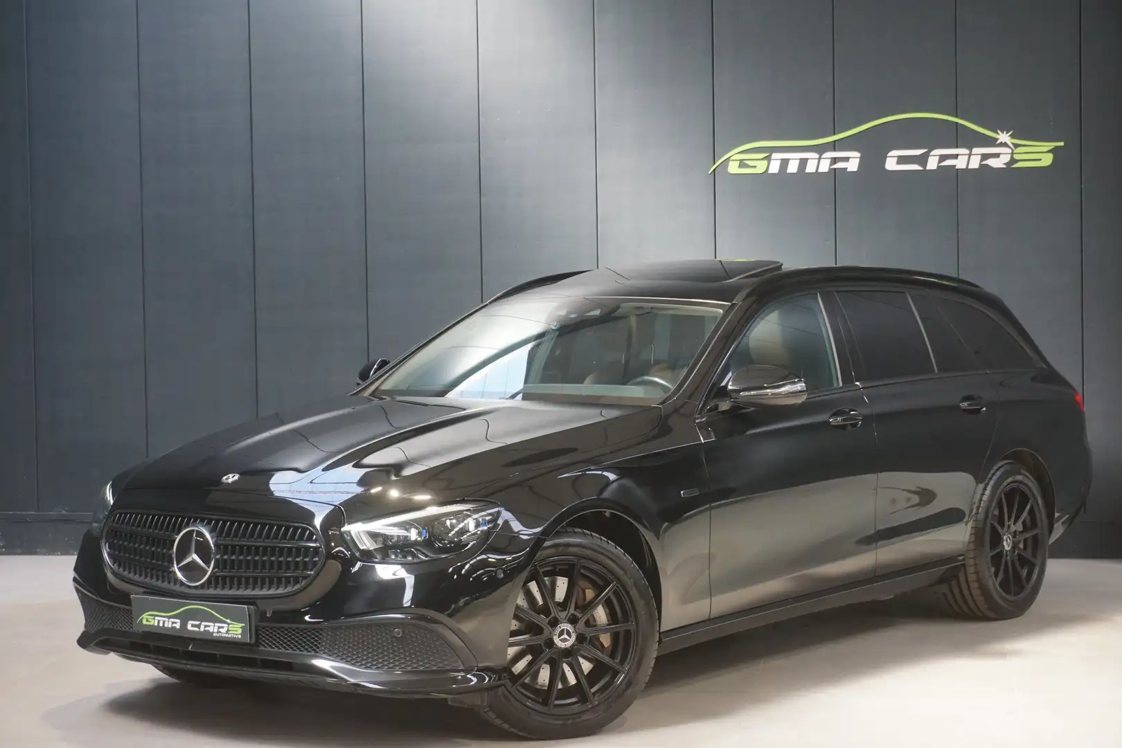 Mercedes-Benz E 300 de PHEV Automaat-Navi-Schuifdak-Cam-Garantie Zwart - 1