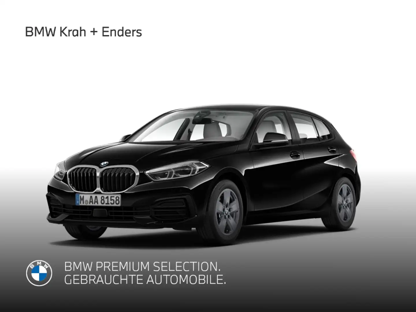 BMW 118 i+Navi+DAB+LED+Temp+Keyless+SHZ+WLAN+PDCv+h Noir - 1