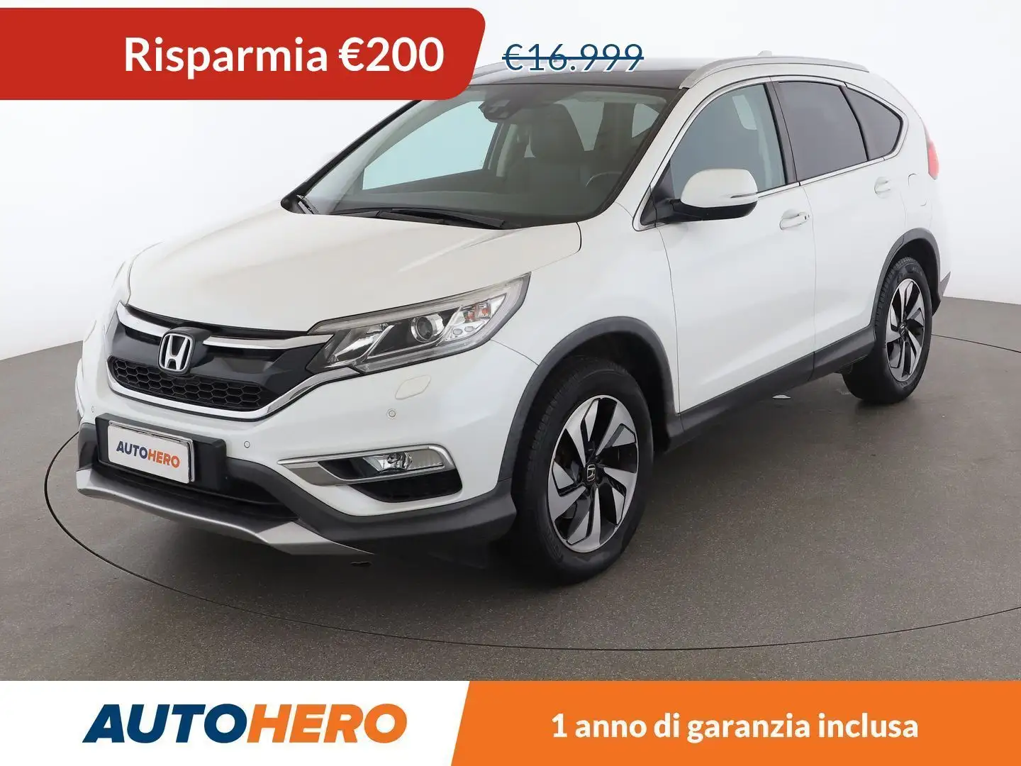 Honda CR-V 1.6 DTEC Executive  Navi  ADAS 4WD Bianco - 1