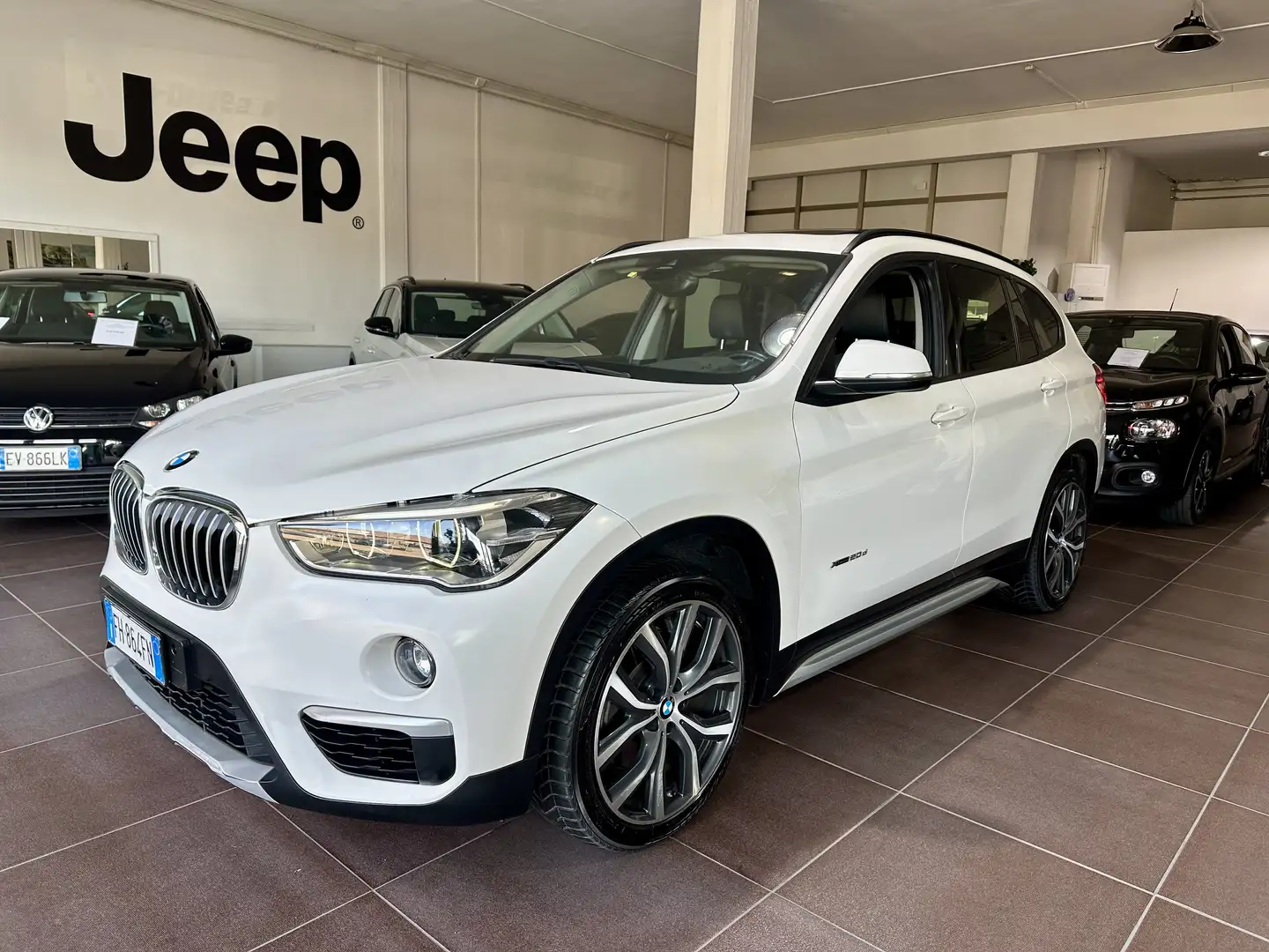 BMW X1 xdrive20d Msport auto Full Optional tagliandi bmw Bianco - 1