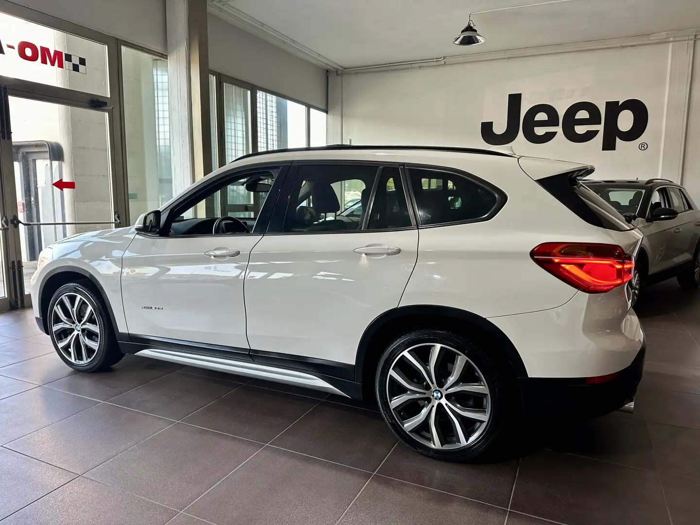 BMW X1 xdrive20d Msport auto Full Optional tagliandi bmw Bianco - 2